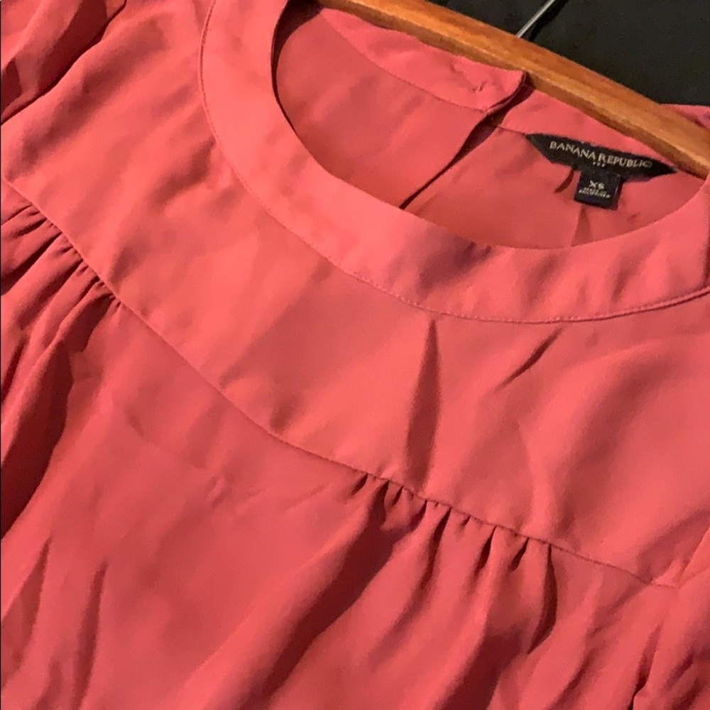 Banana Republic 3/4 length sleeve blouse